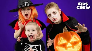 Happy Halloween 🎃 Super Scary Story 👻  | KIDS CREW