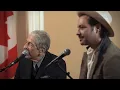 Leonard Cohen on lyric "Hineni I'm ready, my lord" (Official You Want It Darker press conference)