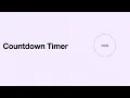Build a Countdown Timer 2 Learn React Js Learn JavaScript Learn Web Development