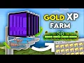 BEST GOLD XP FARM in 26 1 Minecraft Bedrock Super Fast