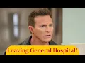 Steve Burton Finally Exiting General Hospital Here s Why