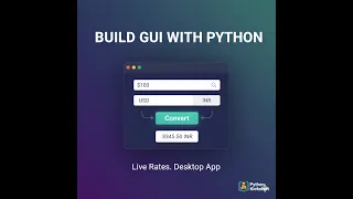 Python KickStart For Beginners - Currency Converter