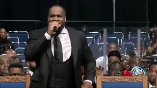 Bishop Joel Tudman preaching at AIM 2019