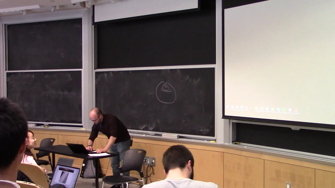 Shape analysis (spring 2019), Lecture 8: Discrete curvature, introduction to geodesics