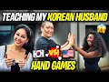Download Lagu My Sister and I Try to Teach My Korean Husband American Hand Games!