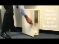 Replacement a meter box latch