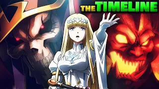 how the overlord sacred kingdom movie fits into the story
