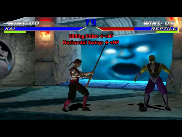 Mortal Kombat 4 - Secret Weapons (Johnny's Gun / Kai's Staff)