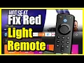 How to Fix Blinking Red Light on Fire TV stick Remote Easy Method