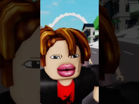 hi.. muah.. bye.. but with bacon family 😚👫 roblox #shorts