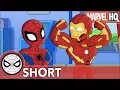 Download Lagu Spidey \u0026 Iron Man Clean Up Ultron | Marvel Super Hero Adventures: One Big Mess | SHORT