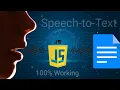 make javascript speech to text converter 100 working js stt on any browse all language support