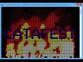 python test 001 with modules pyfiglet and asciimatics