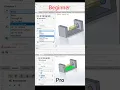 Beginner vs Pro in SolidWorks Extrude
