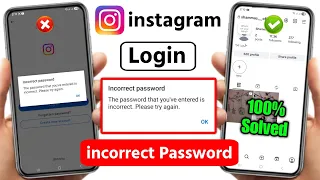 instagram incorrect password problem 2025 instagram login problem incorrect password