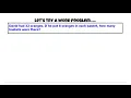 division word problem using arrays to solve