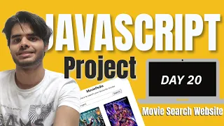 Day 20 Movie Search Website Javascript Mini Project BUT for BEGINNERs