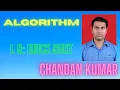 Lecture 9 Quick Sort Quick Sort with example Algorithm