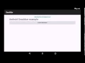 Android Snackbar example of Android Design Support Library