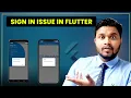 signin problem solved in flutter firebase login issue in flutter