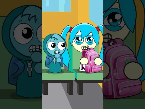 Friendship of Sprunki Zip And Sprunki Miku With This Bus Story Will Make You Cry | Incredibox Story