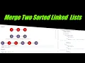 Leetcode 21 Merge Two Sorted List O n m TC O 1 SC - Easiest Explanation with Code Hindi