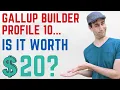 Builder Profile 10 Is this Gallup Tool Worth 20