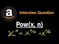 Pow x n - X to the power of N
