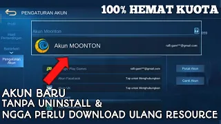 Download Cara Membuat Akun Moonton Baru \u0026 Ganti akun Mobile Legends MP3