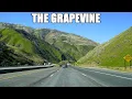 Interstate 5 in California The Grapevine Tejon Pass in Winter 2023