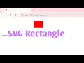 SVG Rectangle Using HTML
