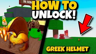 How To Unlock GREEK HELMET Ingredient In NEW QUEST UPDATE Wacky Wizards Roblox