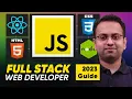 How To Become A Full-Stack Web Developer Complete Roadmap 2023