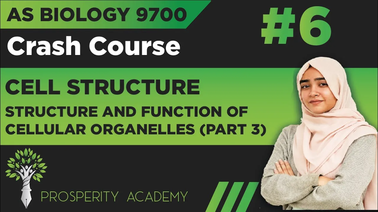 Structure and Function of Cellular Organelles (Part 3) | Cell Structure | 9700 AS Biology Urdu/Hindi