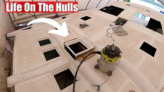 Chain Locker Alterations and Helm Stair Build Rebuild Ep208