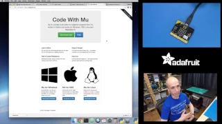 Tour of MicroPython on BBC micro bit with Tony D micropython microbit - edu