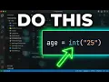 Python Type Casting Explained int float str Lec 10