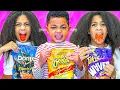 Last To Stop Eating Spicy Chips Wins Mystery Prize
