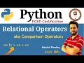 17 Relational Operators in Python Python PCEP Certification PCEP-30-02