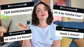 Respondo TODAS as perguntas SOBRE MIM e a MINHA VIDA