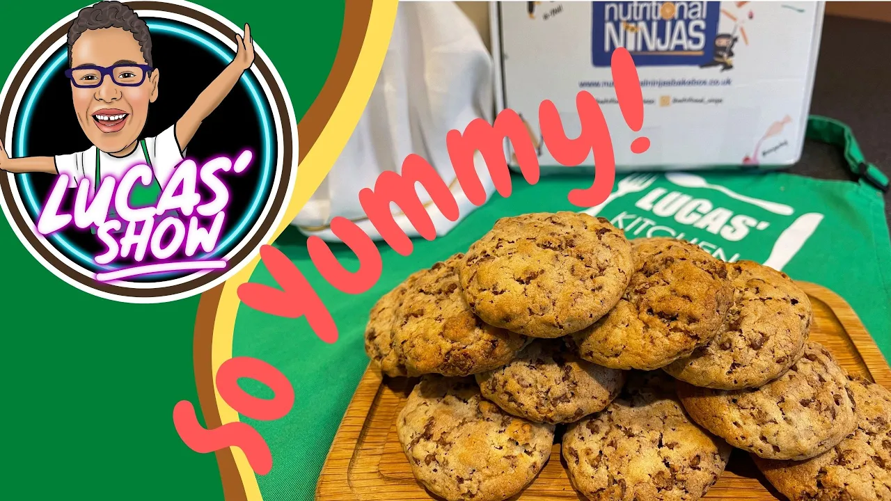 Kids Chocolate Cereal Cookies -  Nutritional Ninjas Cereal Cookies Kit - Lucas