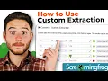 How To Use Custom Extraction in Screaming Frog SEO Spider