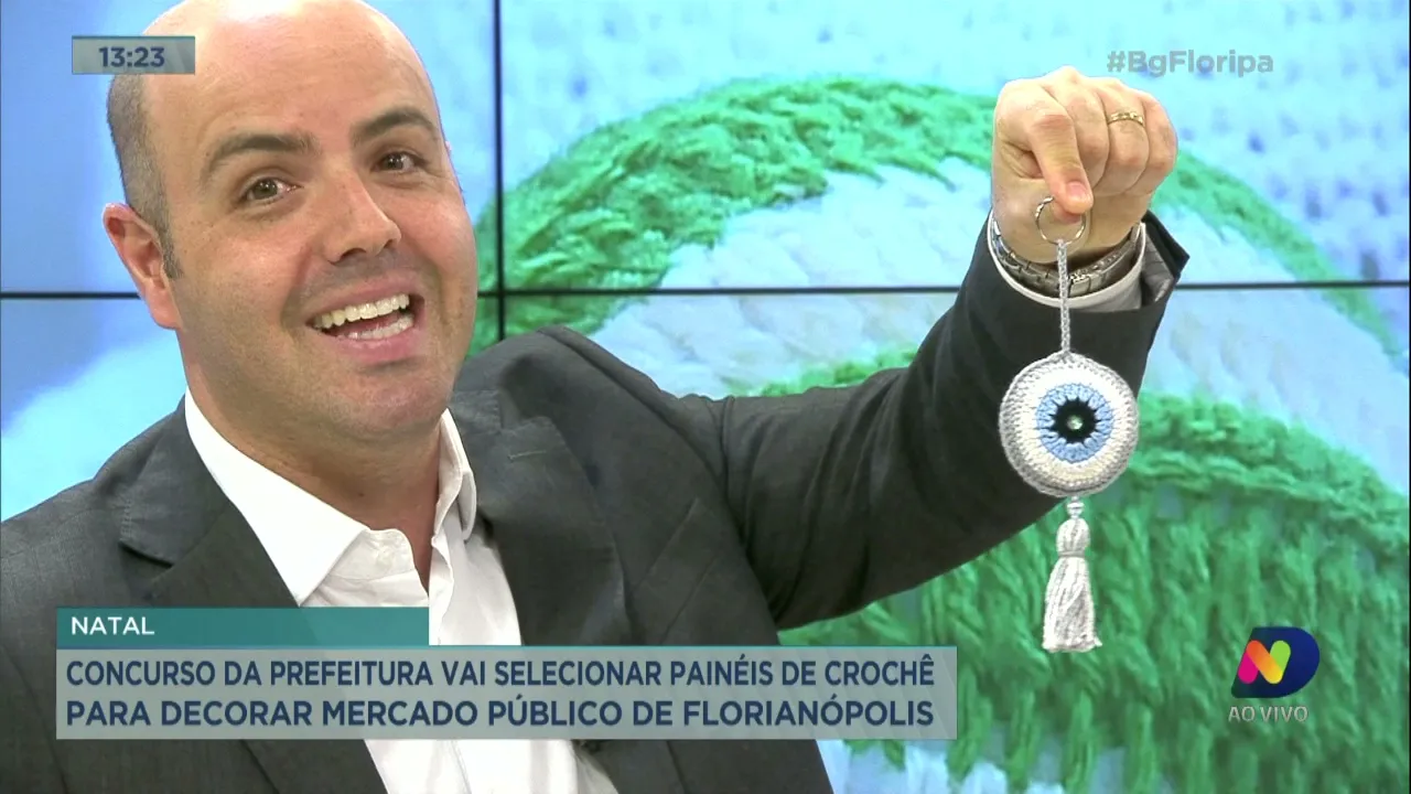 Natal: concurso da prefeitura vai selecionar painéis de crochê para decorar Mercado Público