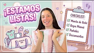 Lo que llevo en mi MALETA DE HOSPITAL para mi tercera hija 🤓👶🏻 - con lista incluida ✅ 