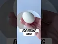 Secret hack to PEELING eggs perfectly every time farm eggs as well