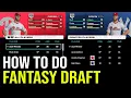 How to Do A Fantasy Draft On Franchise Mode On MLB The Show 26