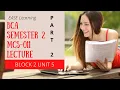 MSC-011 BLOCK-2 Unit-5 part 2 Loops in C Do While loop While loop For loop
