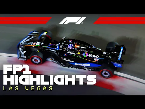 Video Thumbnail: FP1 Highlights | 2025 Las Vegas Grand Prix