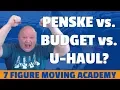 Moving Truck Rentals Penske v Budget v Uhaul