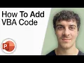 How To Add VBA Code In PowerPoint 2025 Full Guide